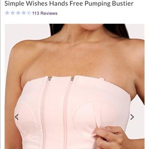 Hands free pumping bra from Simple Wishes